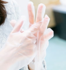 ナイスハンド きれいな手 つかいきりグローブ ポリエチレン (手首スリムタイプ) 20枚入