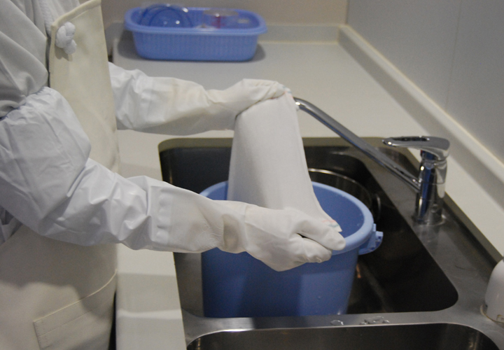 イメージ画像(腕カバー付薄手M)