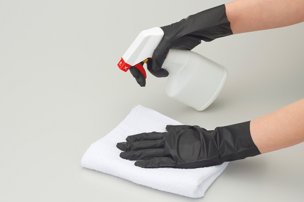 ユース画像(きれいな手 つかいきりグローブ ブラック)