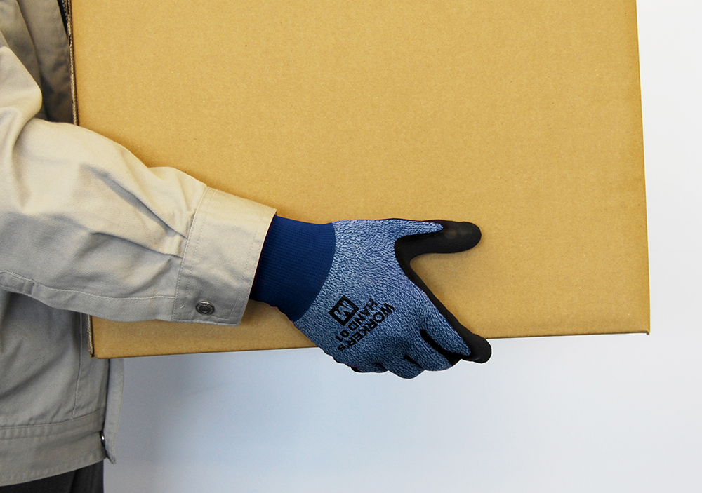 強力なグリップ力でスベリにくく、しっかり物を持てる