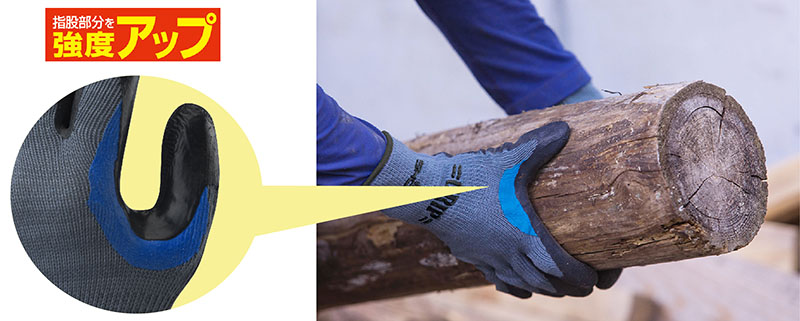負荷のかかる親指股を強化!