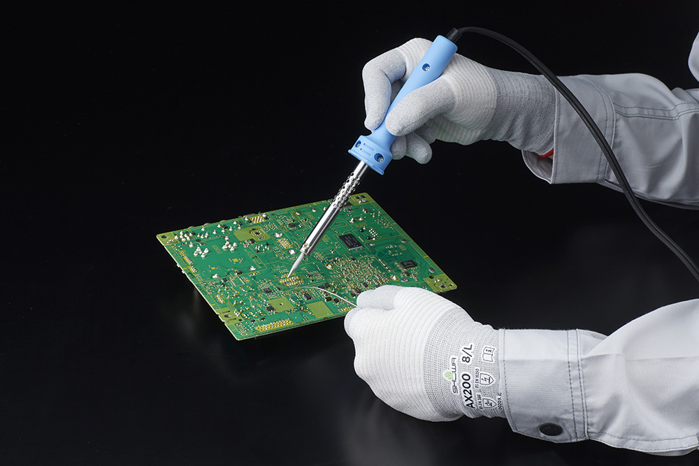 ユース画像(制電EXフィット手袋)