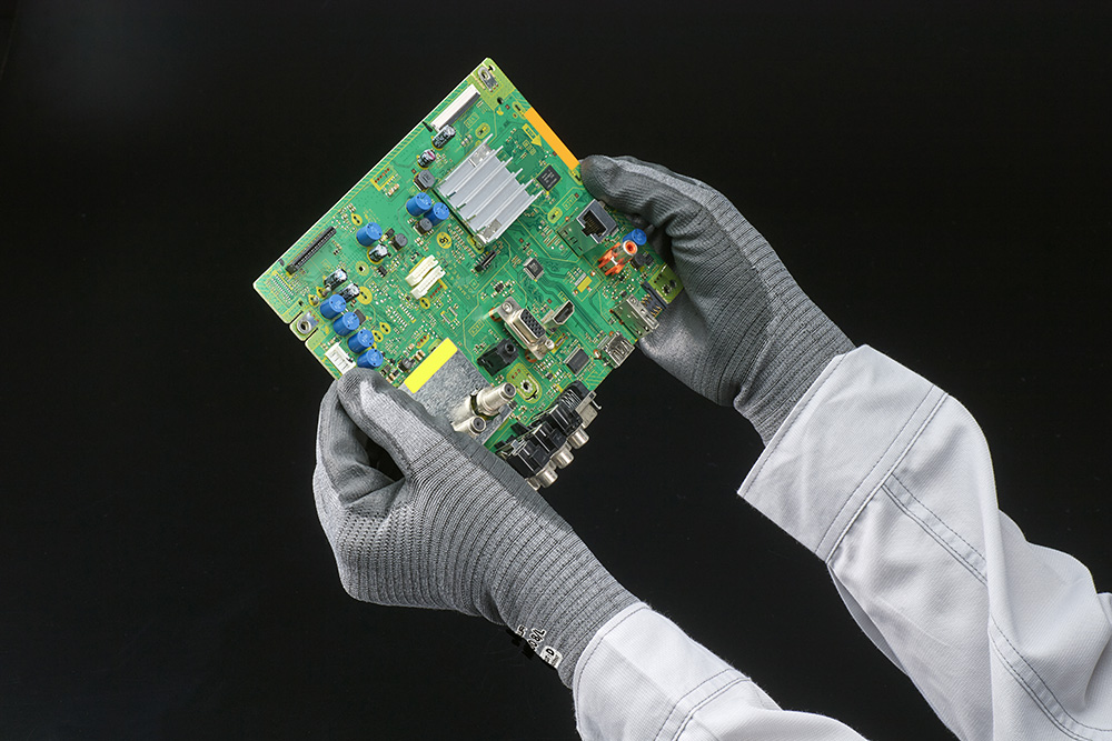 ユース画像(制電フォルテックスウレタンパーム手袋)