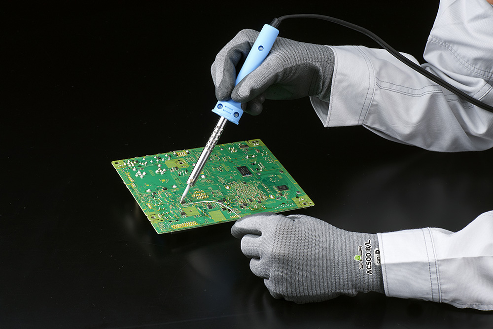 ユース画像(制電フォルテックスウレタンパーム手袋)