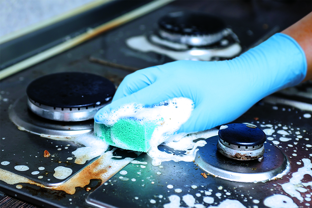 ユース画像(ニトリルゴム製化学防護手袋 使いきりタイプ)