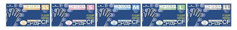 サイズがわかりやすいパッケージ