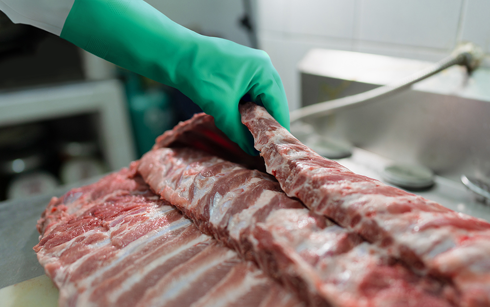 食品に直接触れる作業にも使える