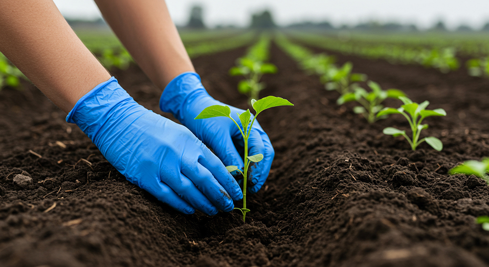 ユース画像（ニトリル手袋）