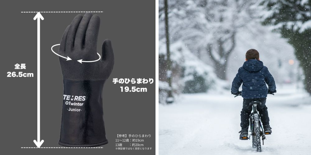 待望のジュニアサイズが登場!