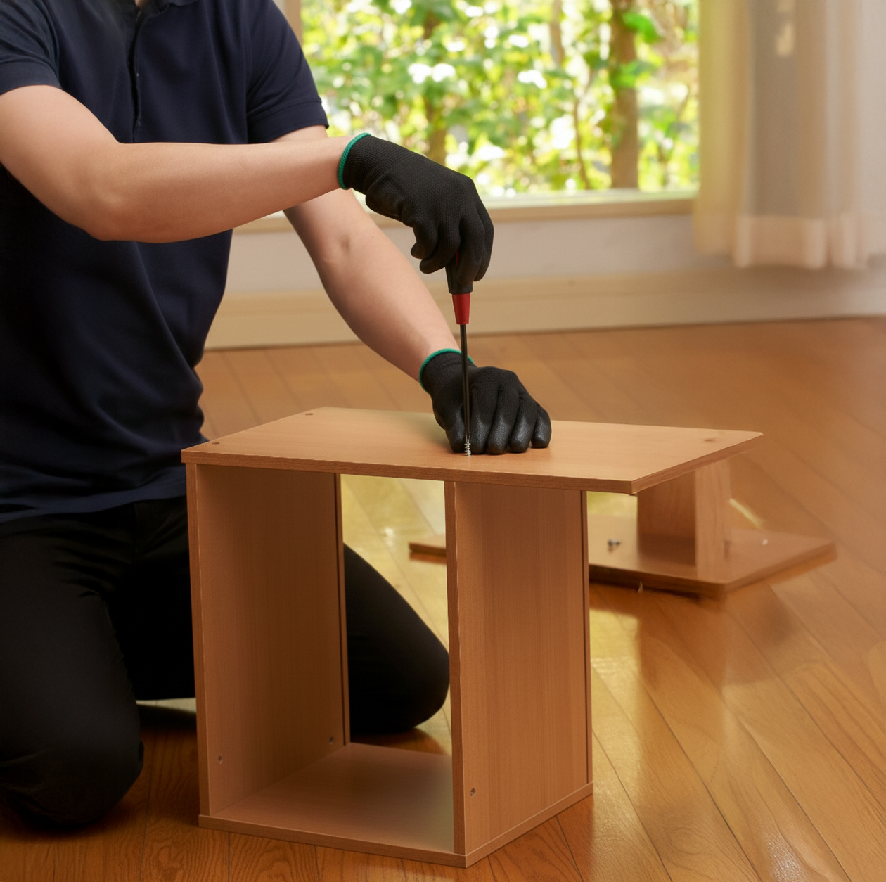 ユース画像（RZ401 ウレタン背抜き手袋 10双入 Blk）